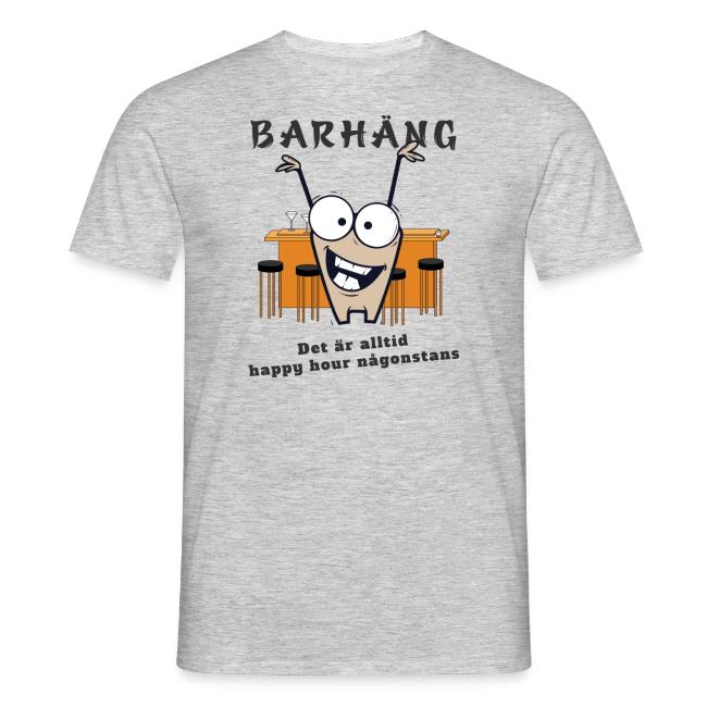 Rolig t-shirt med tryck